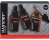 Man's Stuff Beard Oil Gift Set By Technic - 3 Scents (Black Pepper, Sandalwood & Bergamot) of Beard Grooming Oil