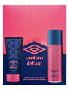 Umbro Duo Gift Set For Her Defiant 2pc With Deo Body Spray Defiant 150ml & Refreshing Body Wash Defiant 150ml
