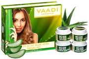 Vaadi Herbals Anti-Acne Aloe Vera Facial Kit with Green Tea Extract 70g