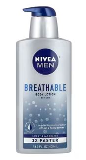 Nivea Men Breathable Body Lotion 400ml