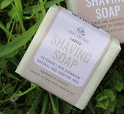 Handmade Ladies Shaving Soap 55gm By Cosy Cottage Soap - Scented with Patchouli & Geranium