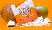 BodyBosh CONGO CASCADE Soap Bar 123gm - Mango & Coconut scented shea butter and oatmeal, body wash soap bar with Coconut exfoliation.