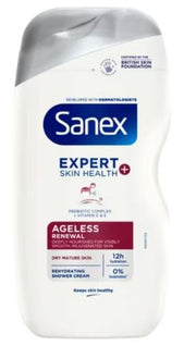 Sanex Expert Skin Health Ageless Renewal Shower Cream 450ml