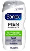 Sanex Men Skin Health Active Fresh Shower Gel 400ml