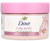 Dove Body Scrub Himalayan Salt & Rose Oil 298gm