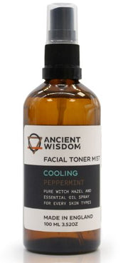 Witch Hazel with Peppermint 100ml By Ancient Wisdom