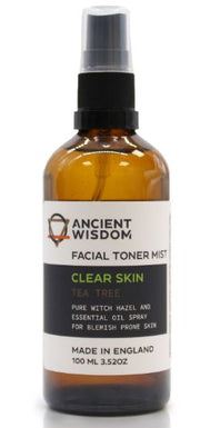 Witch Hazel with Tea Tree 100ml By Ancient Wisdom