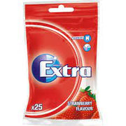 EXTRA Chewing Gum Strawberry Flavour 35gm - A tasty Sugar Free Chewing Gum with Strawberry Flavour
