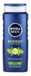 Nivea Men Energy Body Wash Mint & Cedarwood 500ml