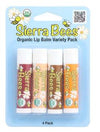 Sierra Bees Organic Variety Pack Lip Balm (4 Pack) 4.25gm Each