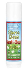 Anti-Bug Balm Stick 17gm With Cedarwood, Geranium & Rosemary Oil By Sierra Bees