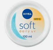 Nivea Soft UV Moisturiser SPF15 For Face Hand & Body 100ml
