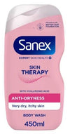 Sanex Skin Therapy Anti-Dryness Shower Gel Body Wash 450ml