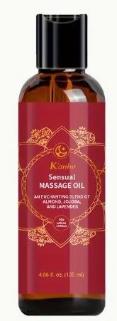 Nourishing Sensual Massage Oil 120ml With Almond & Jojoba Oil
