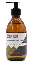 Mango & Lime Hand & Body Wash 300ml By Ancient Wisdom