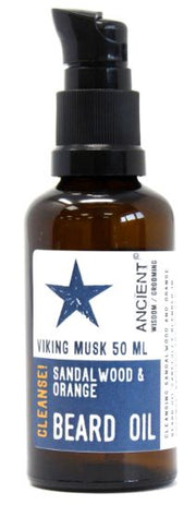 Sandalwood & Orange Beard Oil 50ml VIKING MUSK