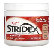 Stridex Maximum Alcohol Free 55 Soft Touch Pads