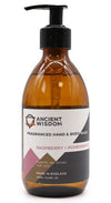 Raspberry & Pomegranate Hand & Body Wash 300ml By Ancient Wisdom