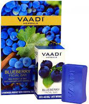 Vaadi Herbals Blueberry Facial Bar 25g Anti- Ageing / Anti Wrinkle