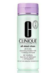 Clinique All About Clean All-In-One Cleansing Micellar Milk + Makeup Remover 200ml - Combination Oily To Oily Skin