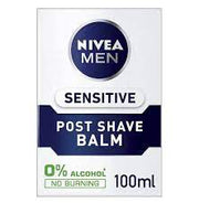 NIVEA Men Sensitive Post Shave Balm with Zero Percent Alcohol 100ml