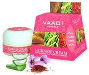 Vaadi Herbals Fairness Cream with Aloe Vera, Saffron & Turmeric Extracts 30g