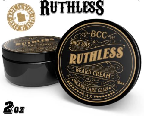 Cream Ruthless Ruthless Beard Cream 60ml By Beard Care Club – Simply-Facial-Grooming