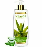 Vaadi Herbals Aloe Vera Deep-Pore Cleansing Milk with Lemon Extracts 350ml