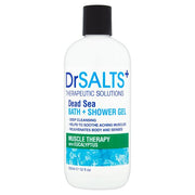 Dr Salts+ Therapeutic Solutions Muscle Therapy Dead Sea Bath + Shower Gel, Eucalyptus, 350ml