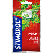 Stimorol Max Splash Strawberry Lime Chewing Gum 30gm Sugar Free