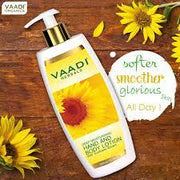 Vaadi Herbals Deep Moisturising Hand & Body Lotion with Sunflower Extract 350ml